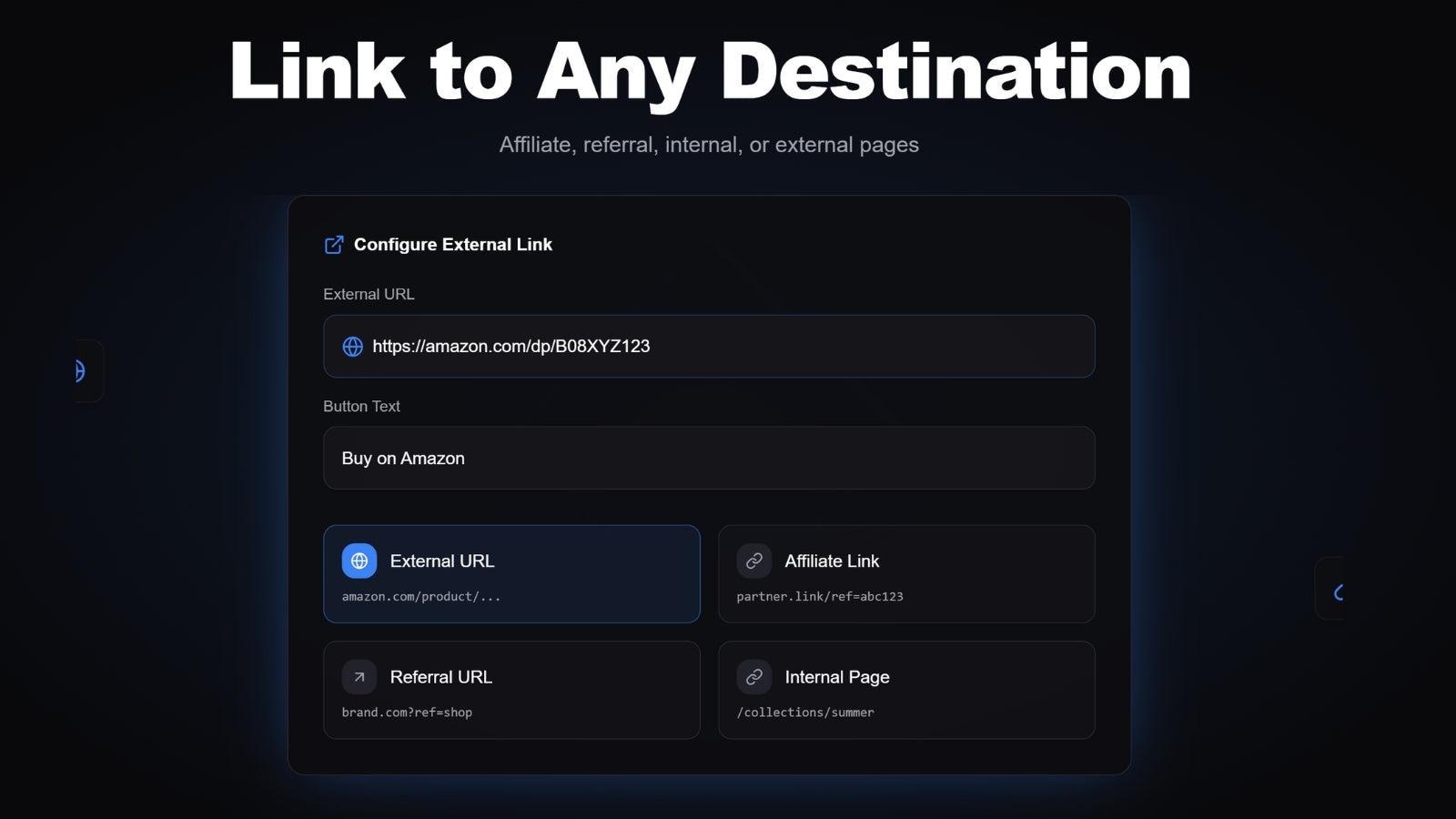 Outlink External Links Button screenshot 2