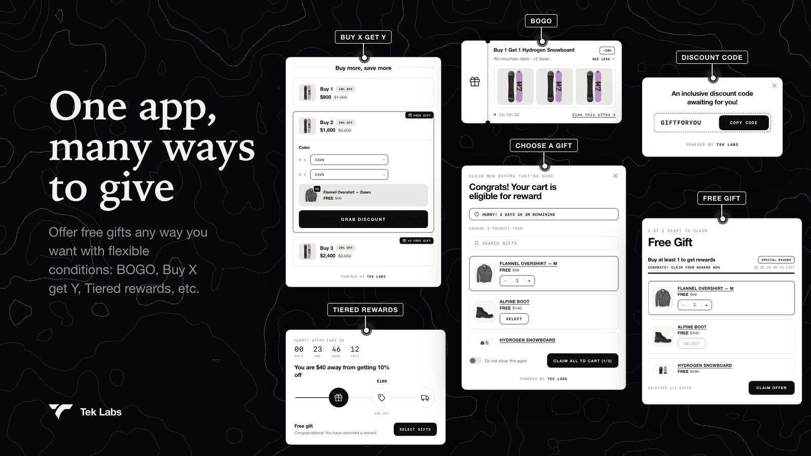 TL: Free Gifts BOGO & Upsell screenshot 2