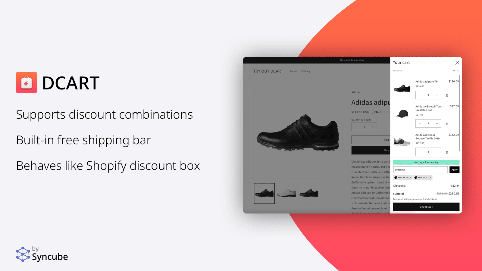 Dcart ‑ Discount in Cart screenshot 2