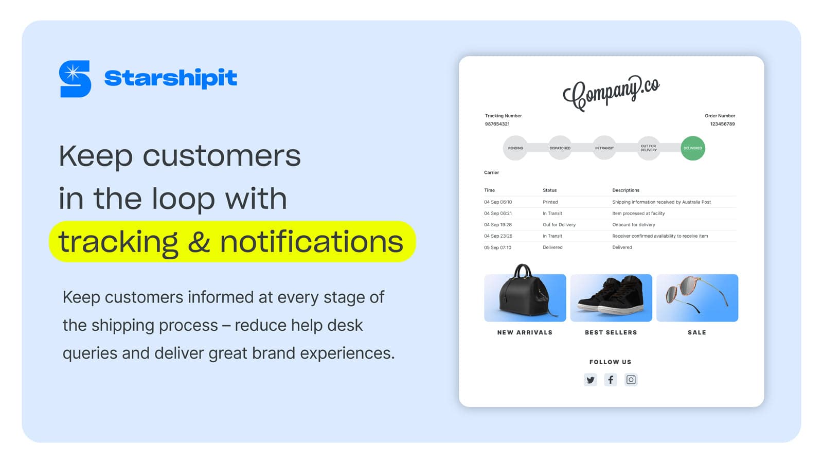 Starshipit shipping automation screenshot 2