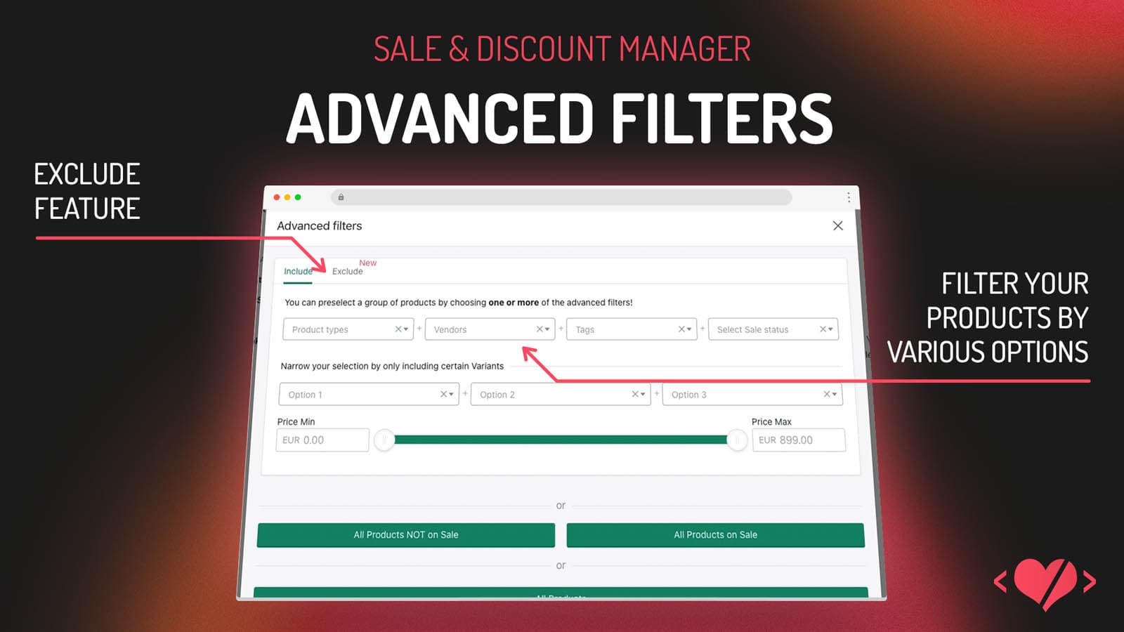 Heartcoding Sales & Discounts screenshot 2