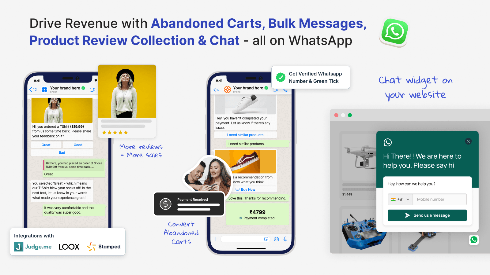 WA Chat & AI Abandoned Cart screenshot 1