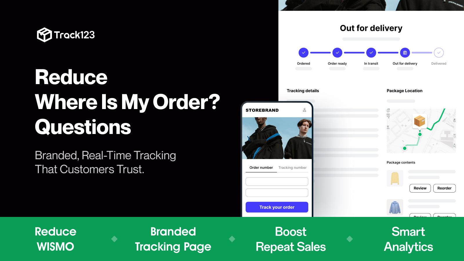 Track123 Order Tracking screenshot 1