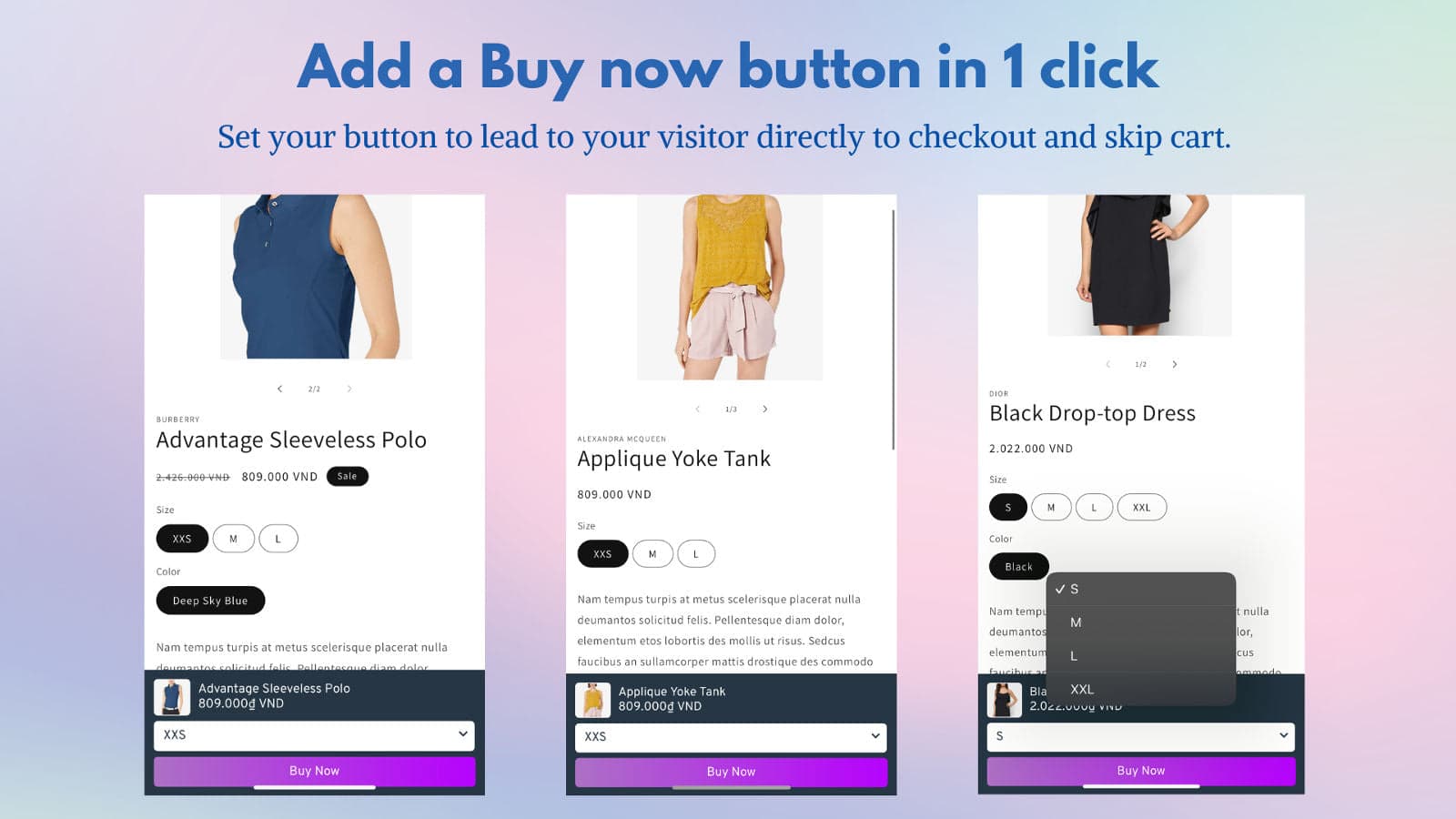 Ultimate Sticky Add to Cart screenshot 1