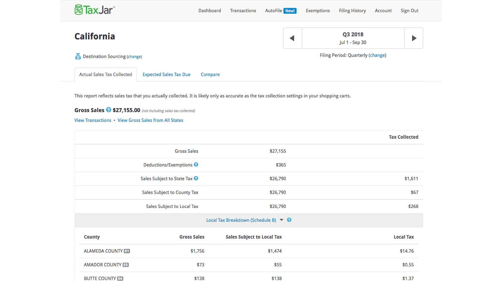TaxJar Sales Tax Automation screenshot 2