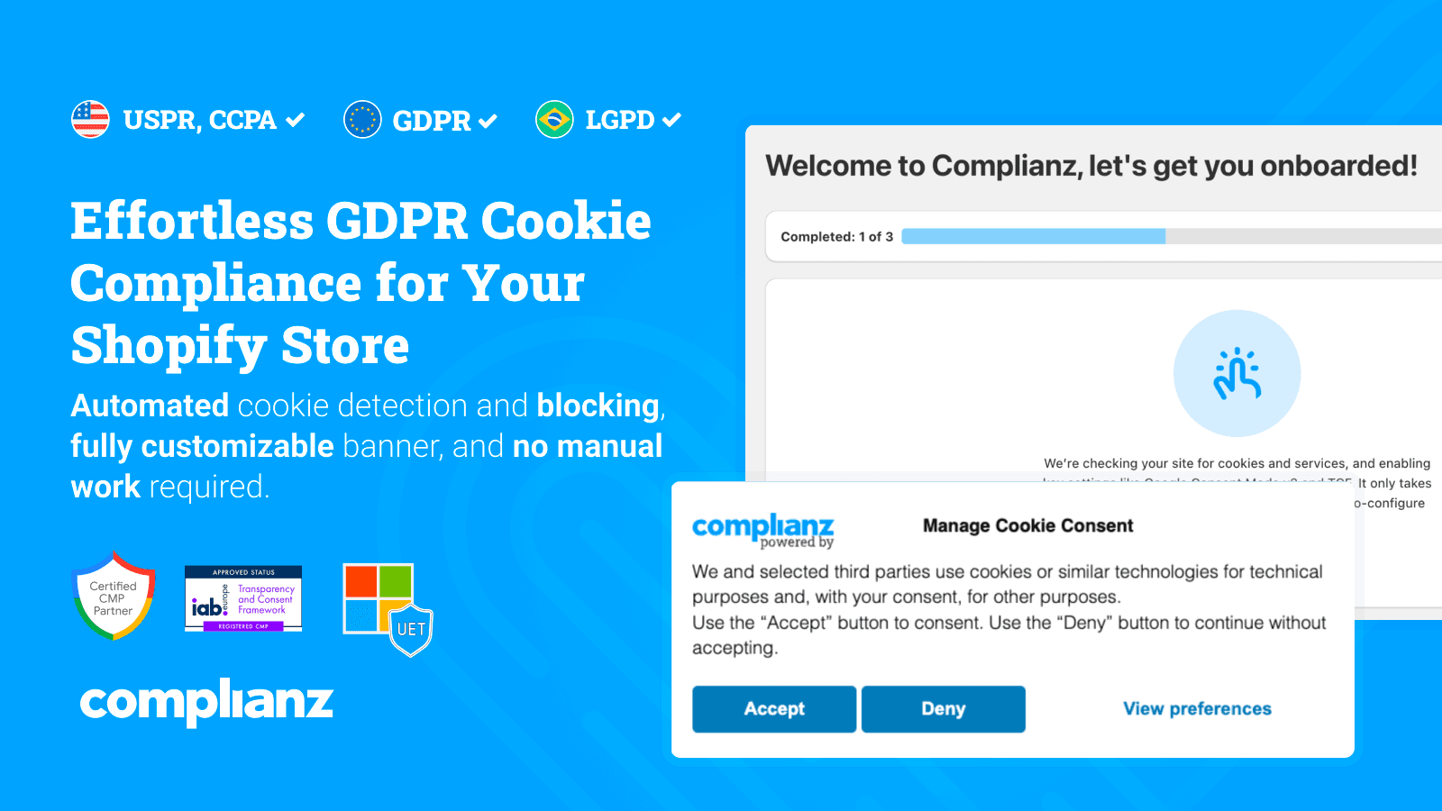 Complianz Consent screenshot 1