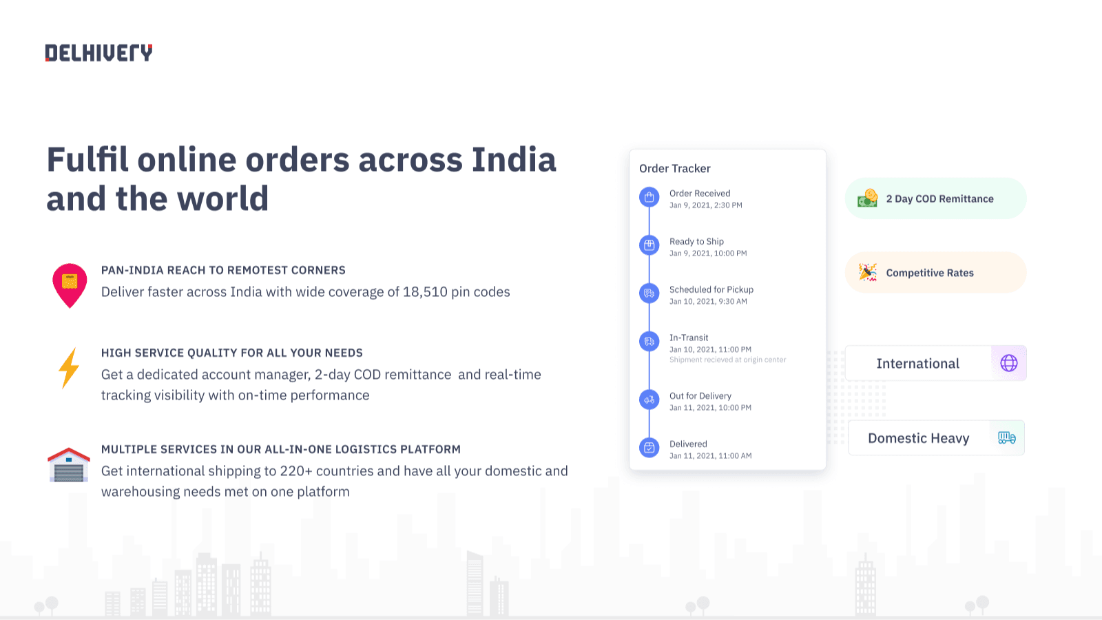 Delhivery ‑ Logistics Platform screenshot 2