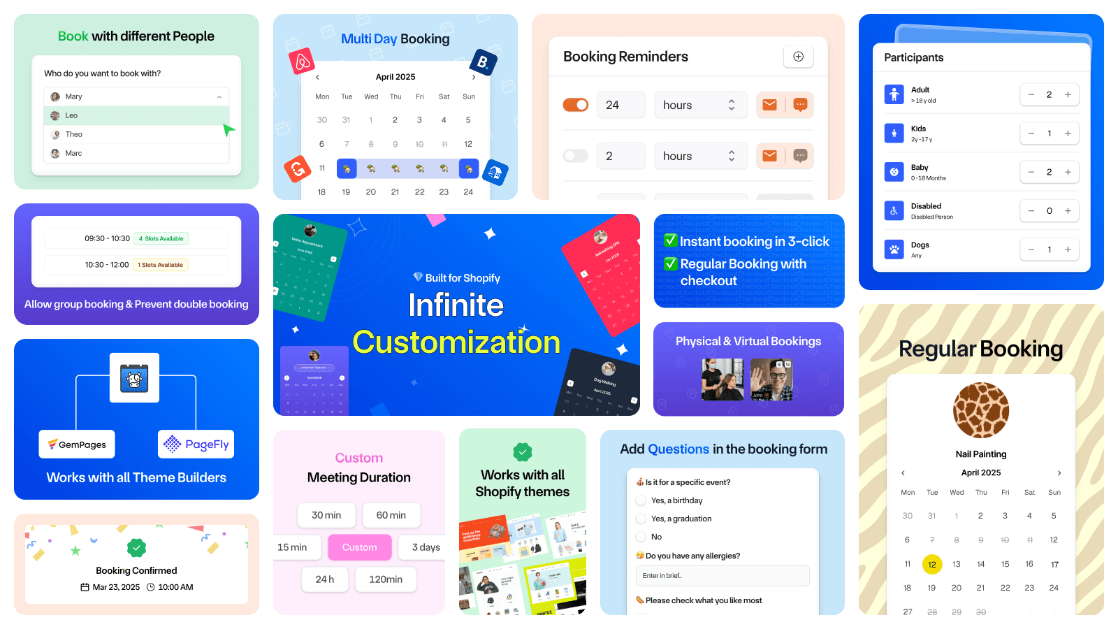 Booking App Schedule Cowlendar screenshot 2