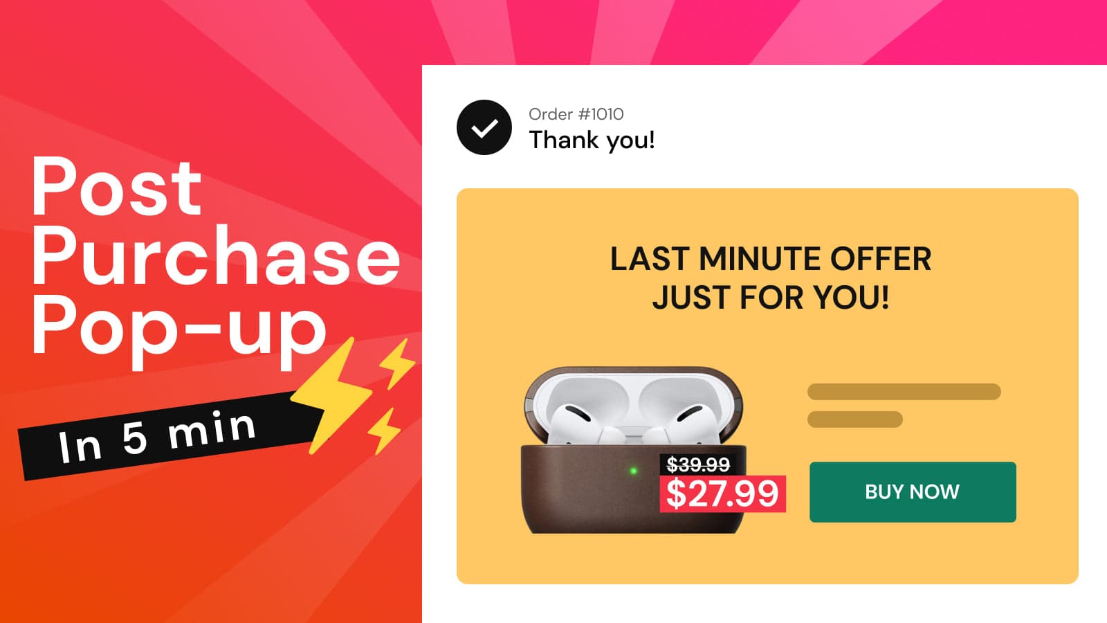 SpurIT Post Purchase Upsell screenshot 2