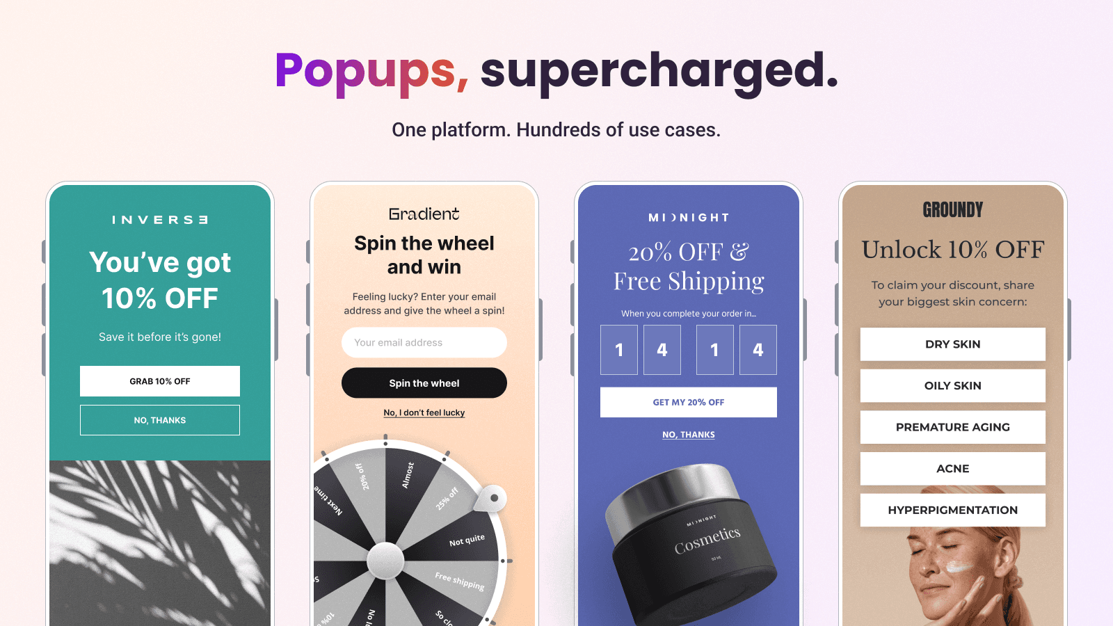 OptiMonk: Popup, CRO, A/B Test screenshot 1