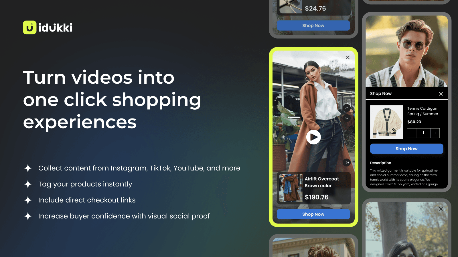 Idukki‑ Shoppable Videos & UGC screenshot 2
