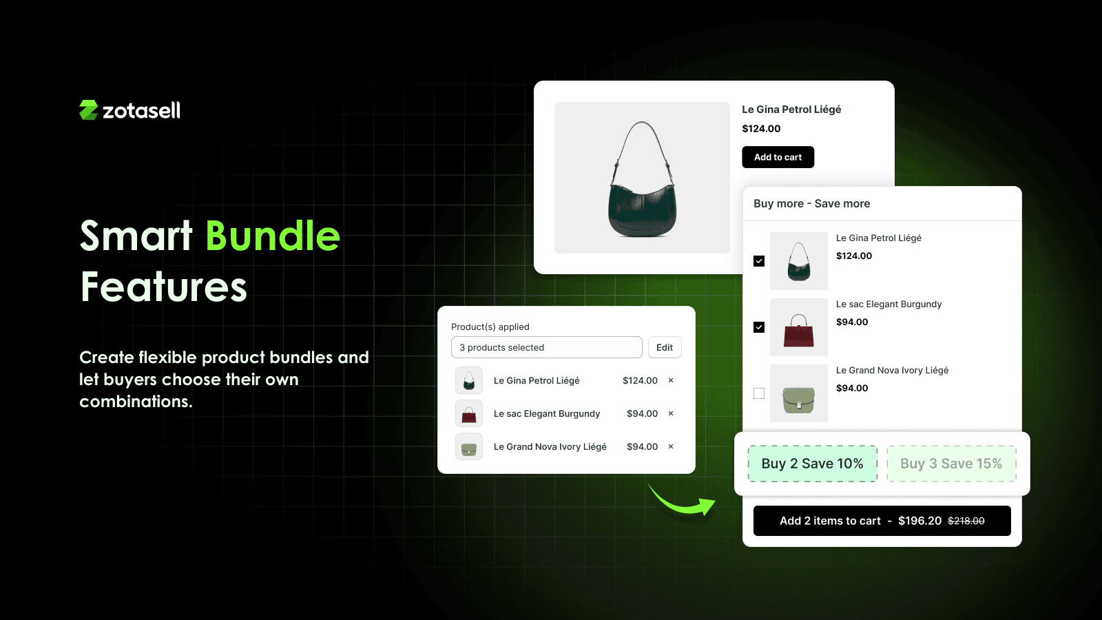 Zotasell: AI Upsell & Bundles screenshot 2