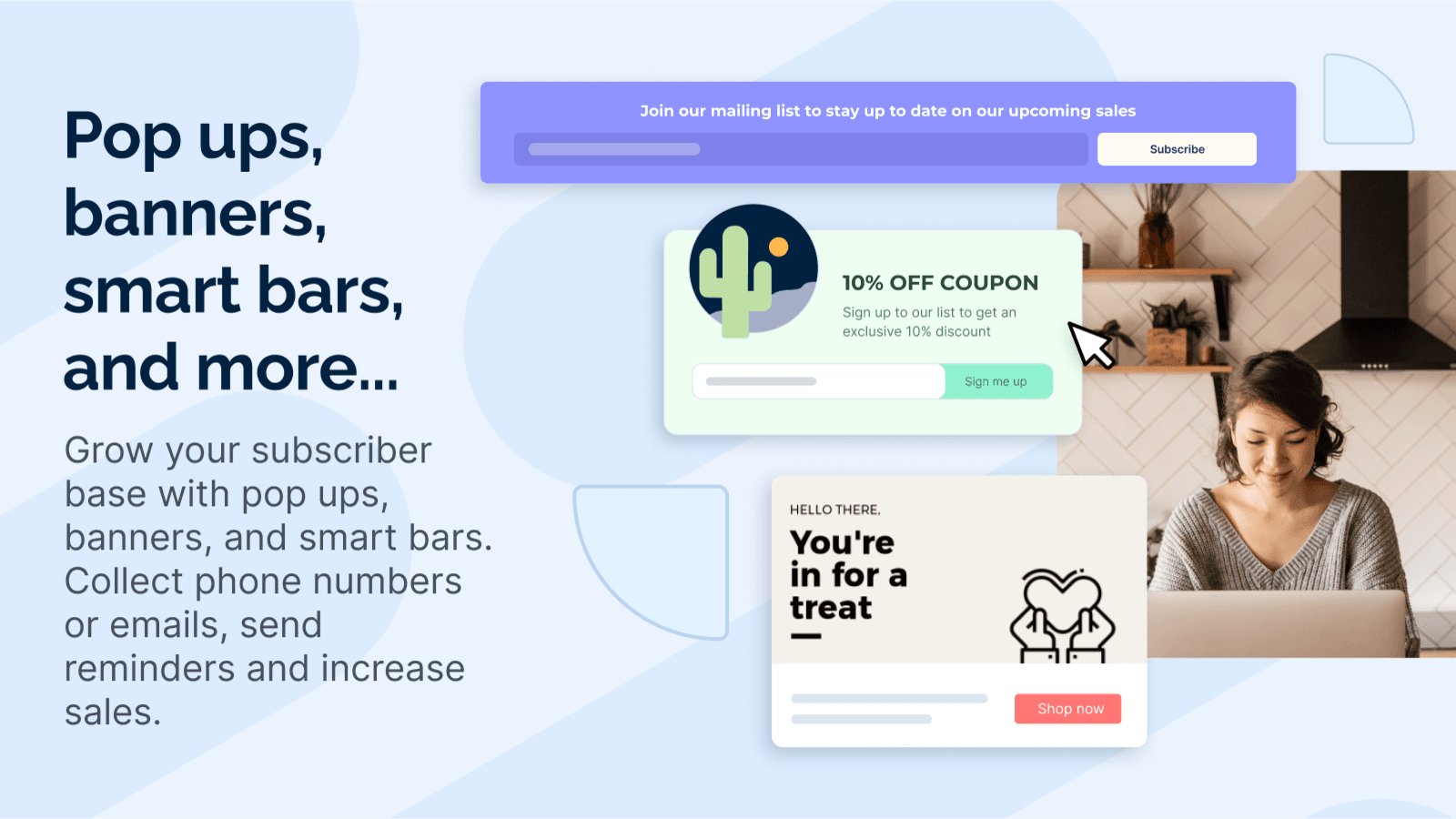 Pop Convert ‑ Pop Ups, Banners screenshot 1