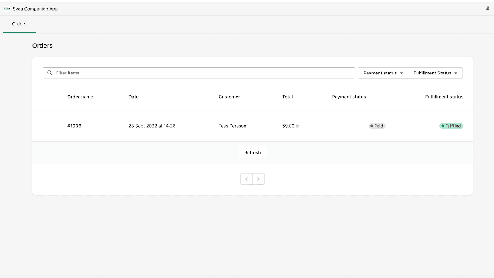 Svea Companion App screenshot 2