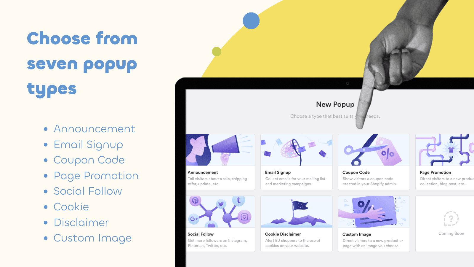Pixelpop Popups & Banners screenshot 1