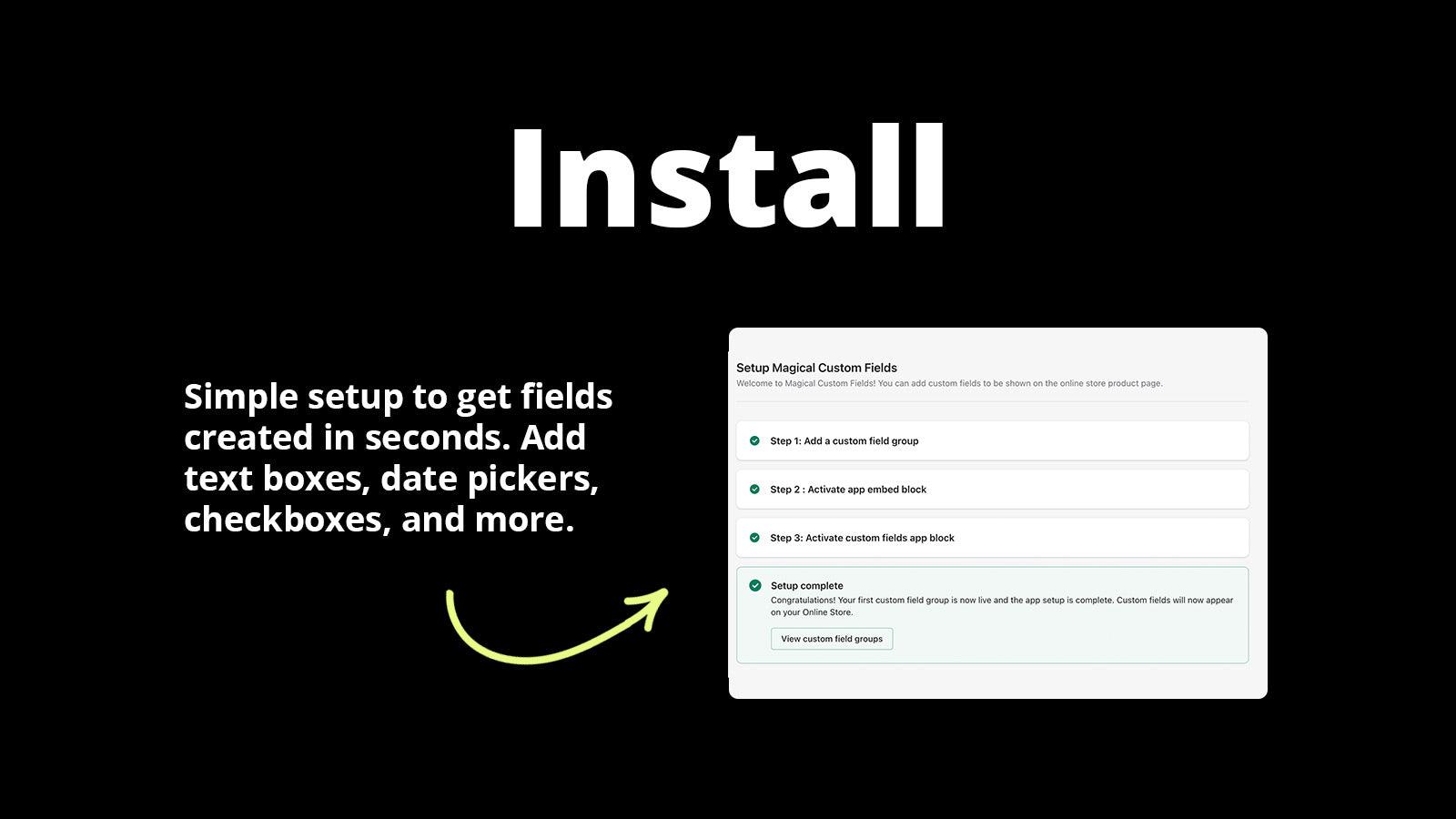 Magical Custom Fields & Upload screenshot 2