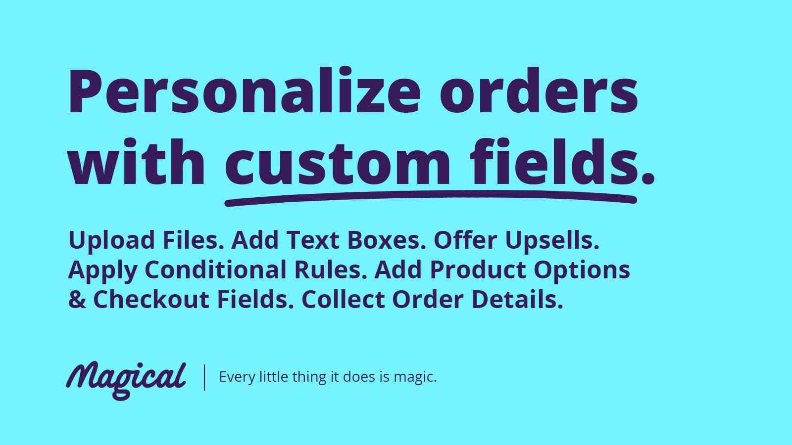 Magical Custom Fields & Upload screenshot 1