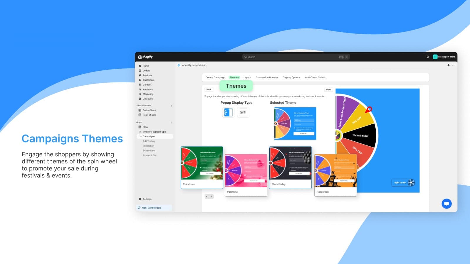 Wheelify Spin Wheel Email Pop screenshot 2