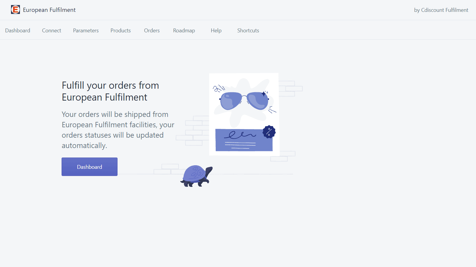 European Fulfilment screenshot 1