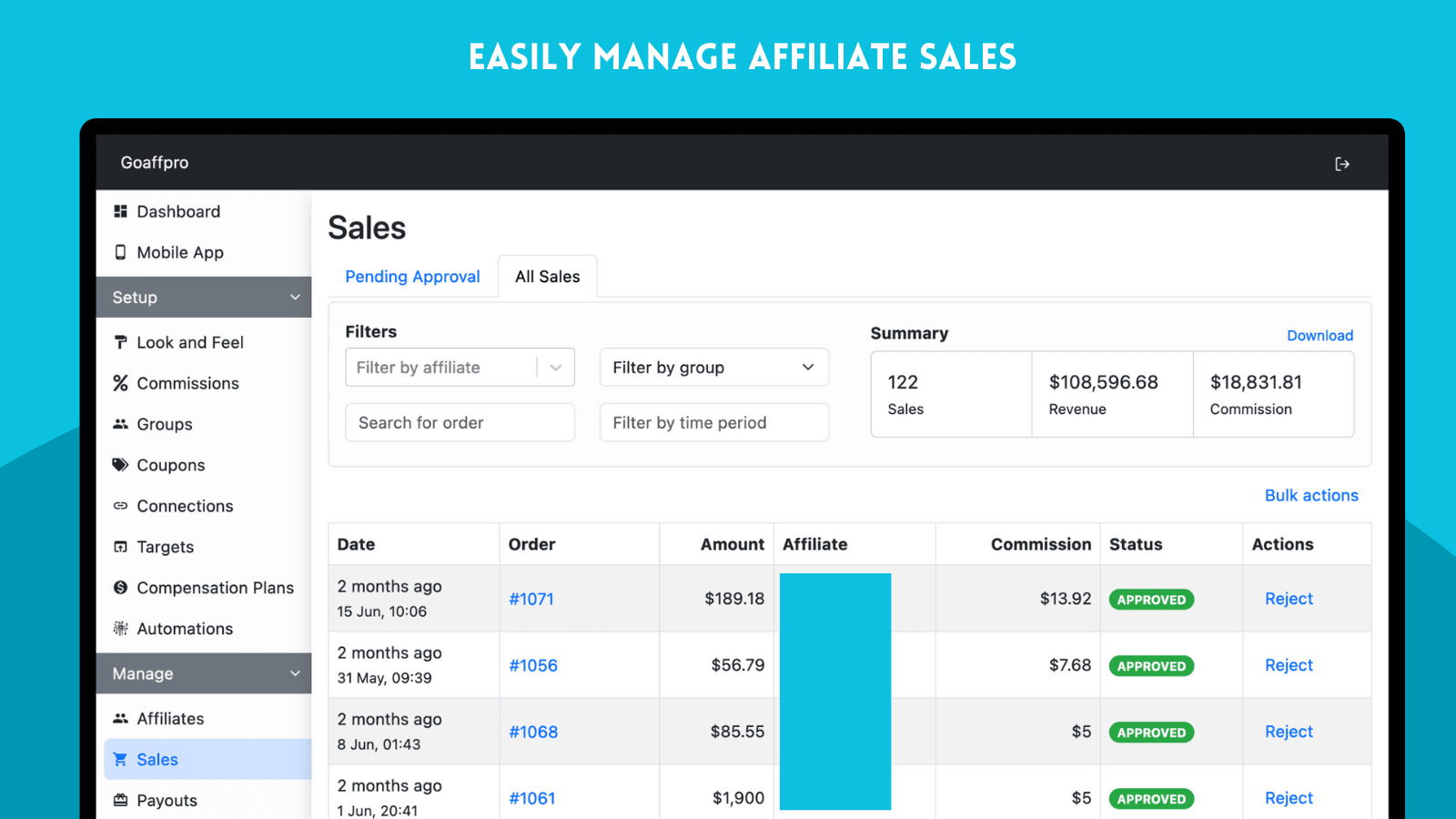 GOAFFPRO ‑ Affiliate Marketing screenshot 2