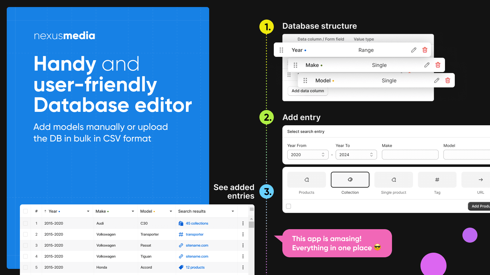 Year Make Model ‑ EasySearch screenshot 2
