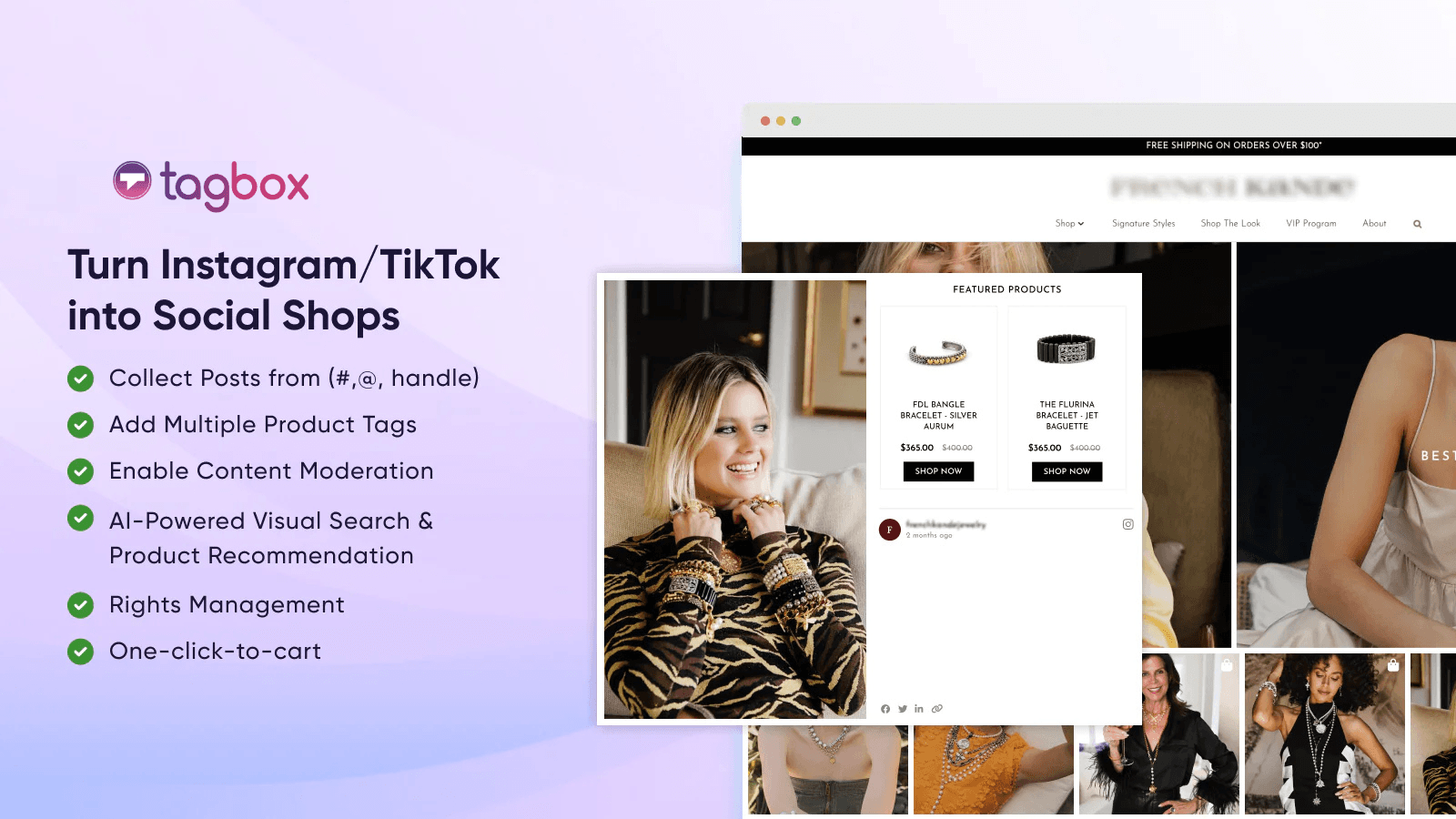 Taggbox Shoppable Social UGC screenshot 2