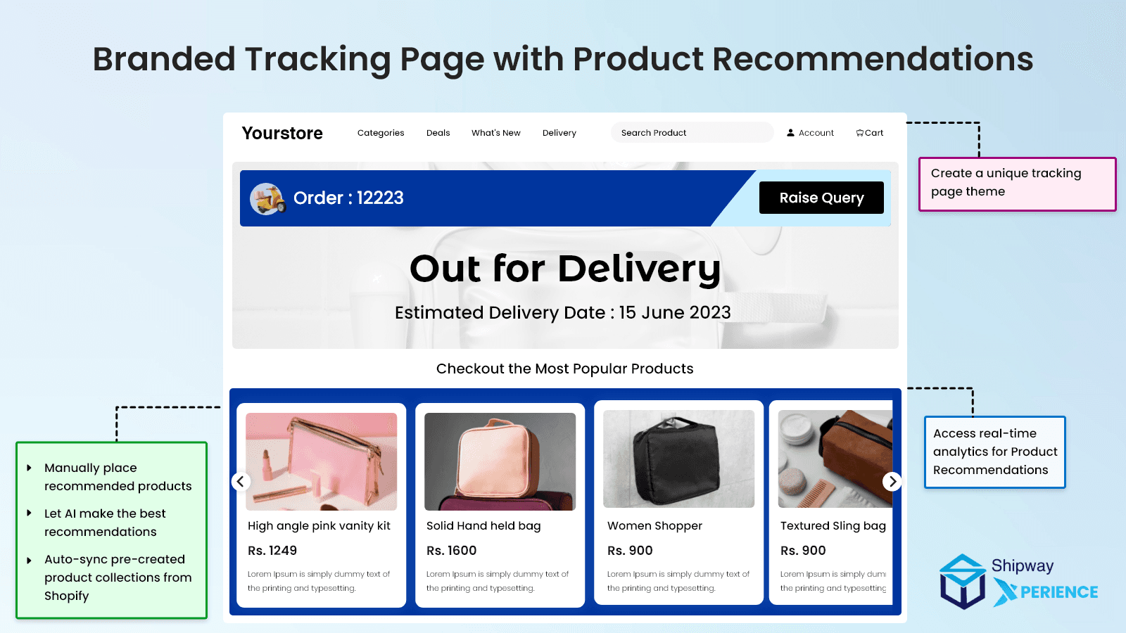 Shipway Order Tracking screenshot 1