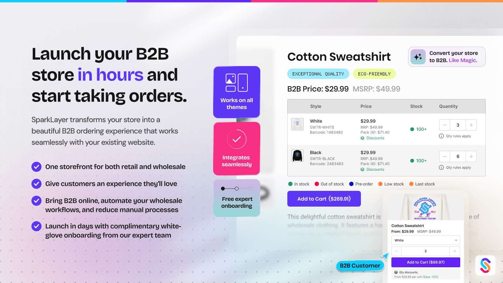 SparkLayer B2B & Wholesale screenshot 2