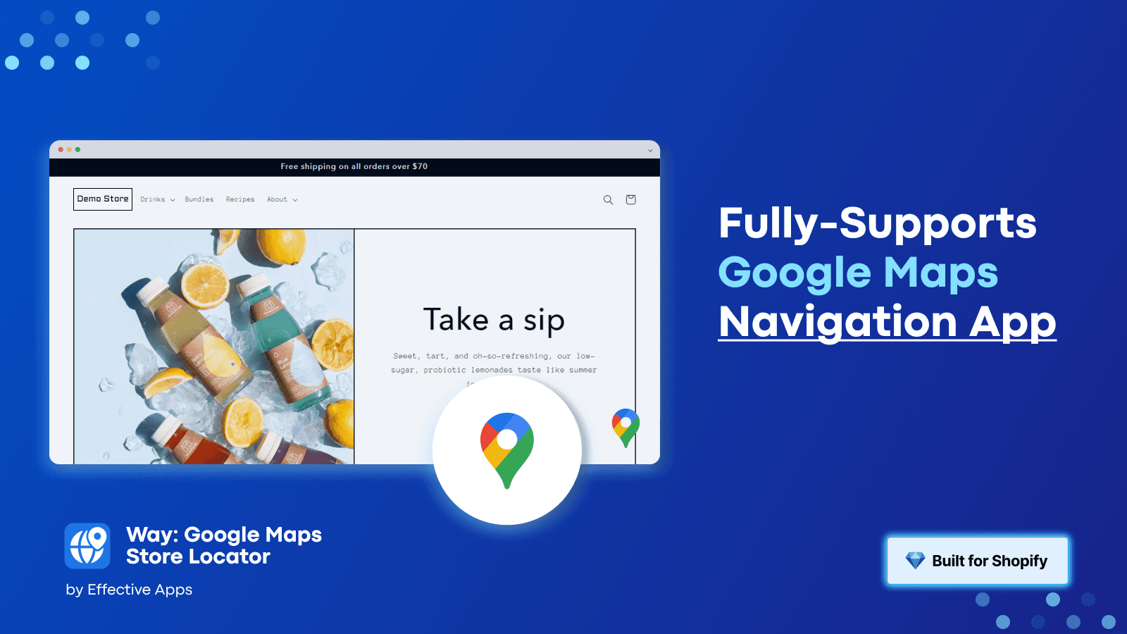 Way: Google Maps Store Locator screenshot 2