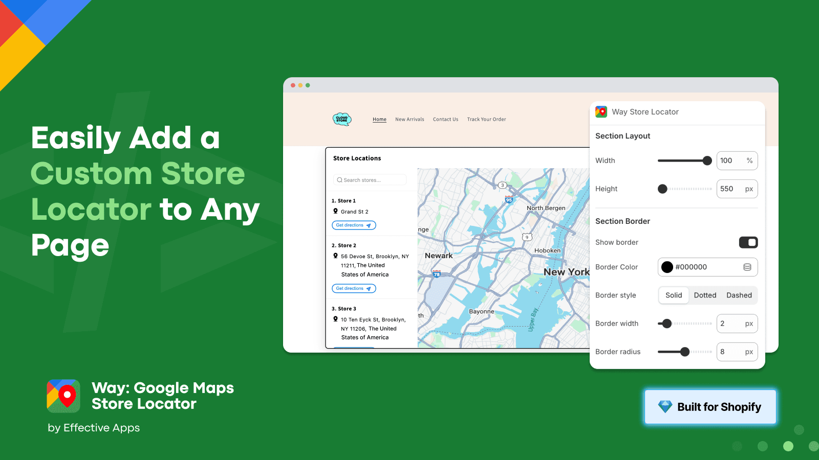 Way: Google Maps Store Locator screenshot 2