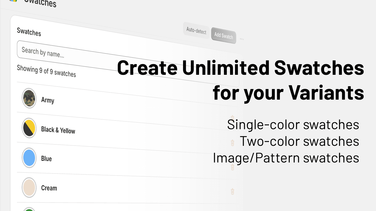Swatches Dotify screenshot 2
