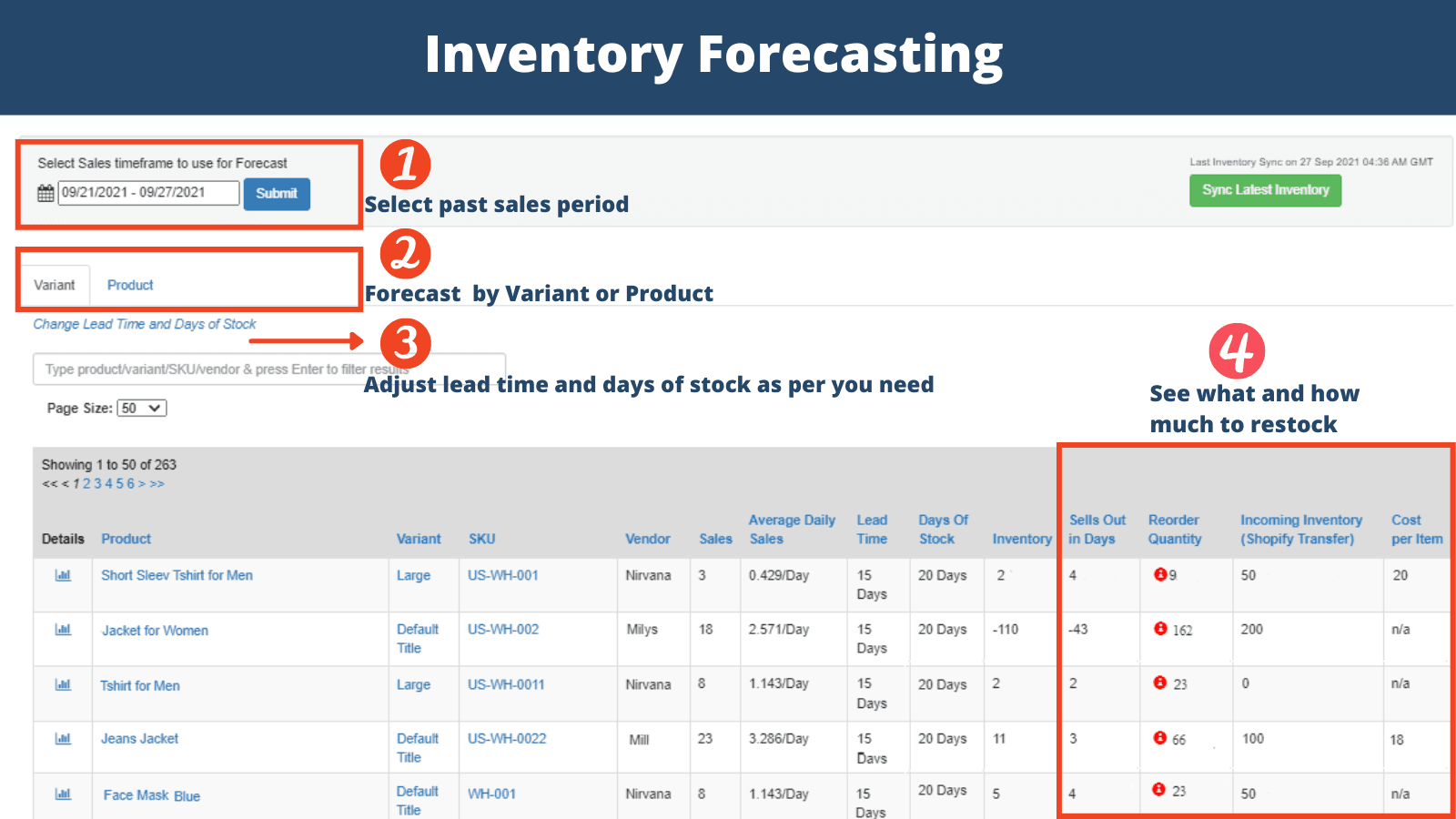 Stockbot Low Stock Alert screenshot 2