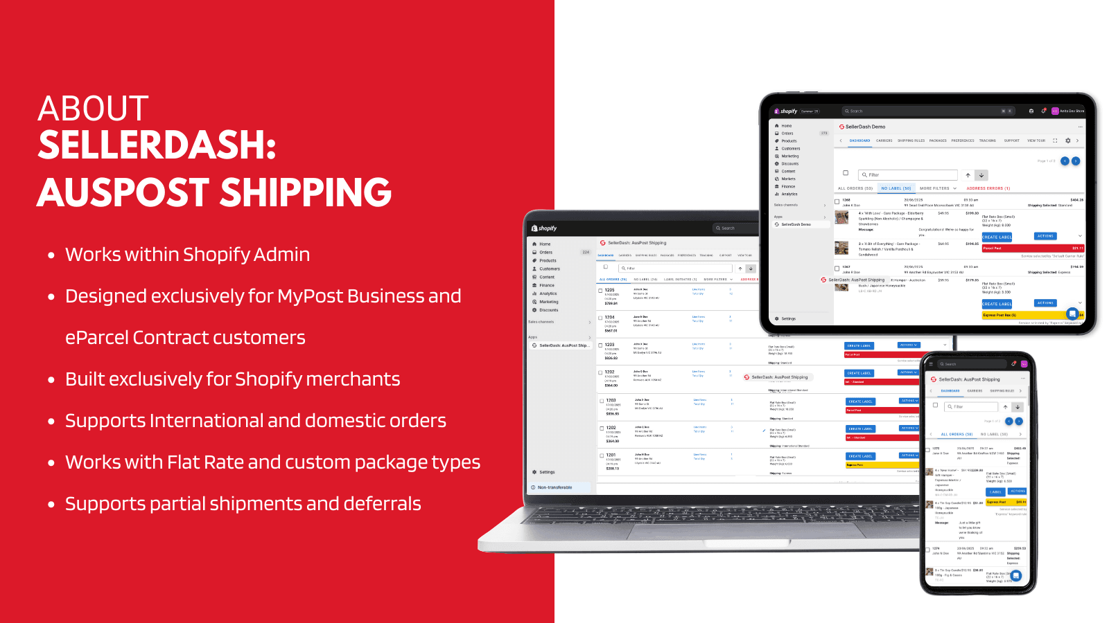 SellerDash: AusPost Shipping screenshot 2
