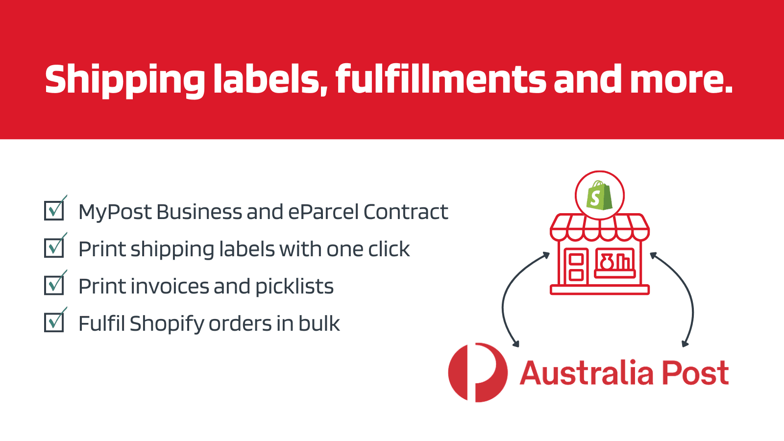 SellerDash: AusPost Shipping screenshot 1