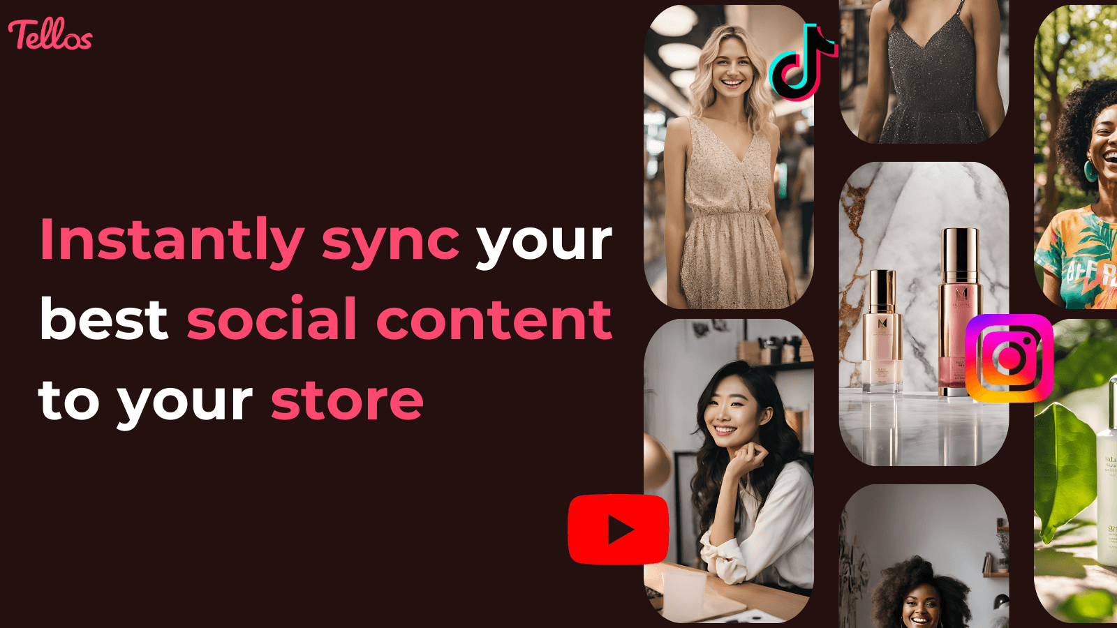 Tellos AI Shoppable Videos UGC screenshot 1
