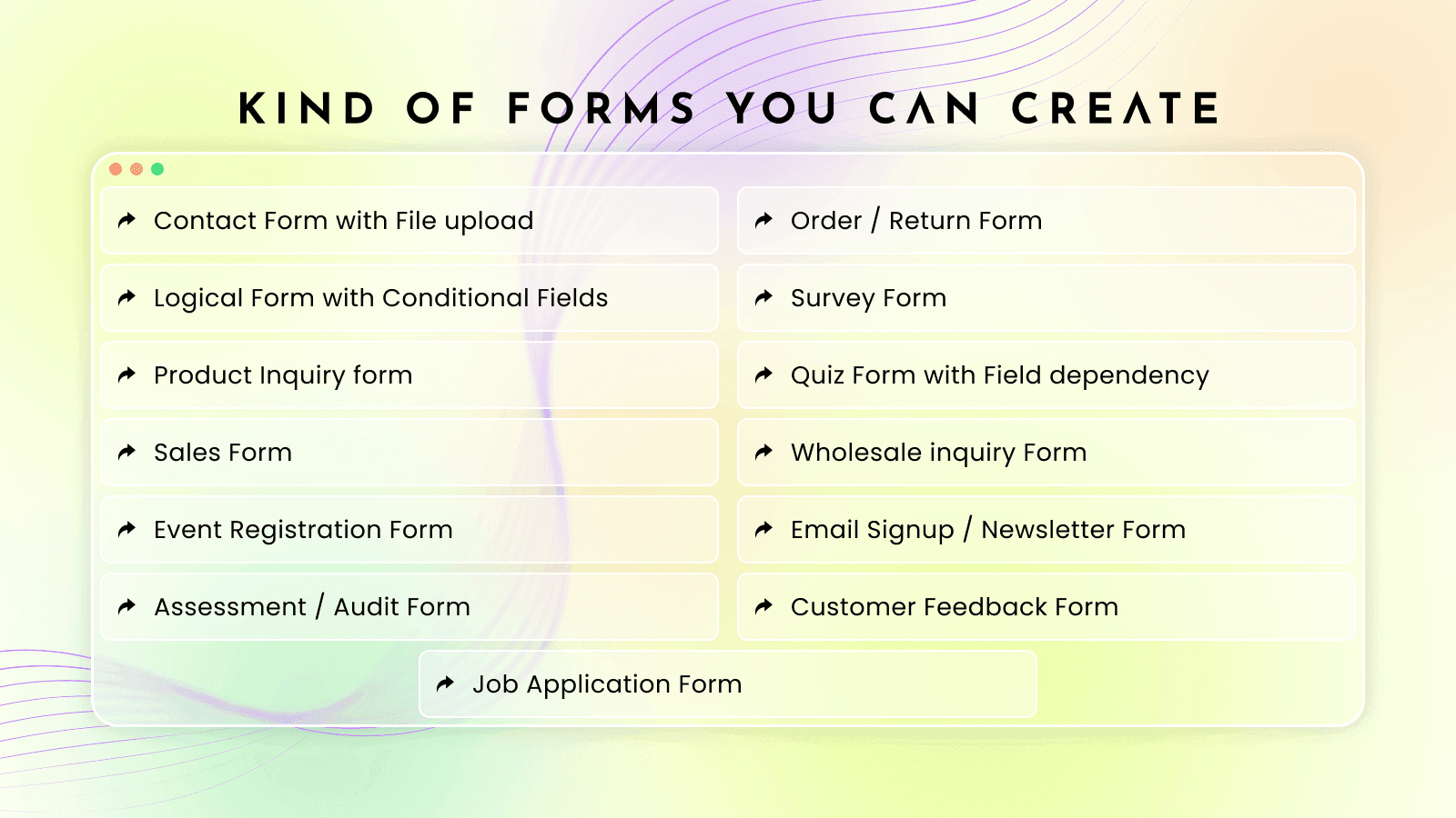 ECF: Contact Form Builder screenshot 1