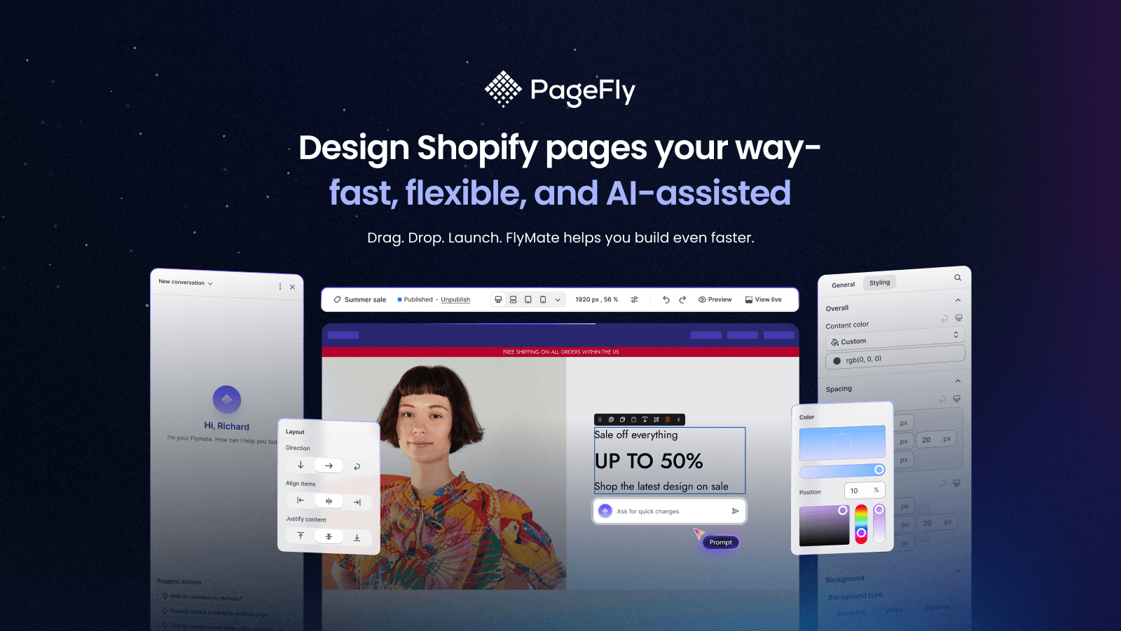 PageFly Landing Page Builder screenshot 1