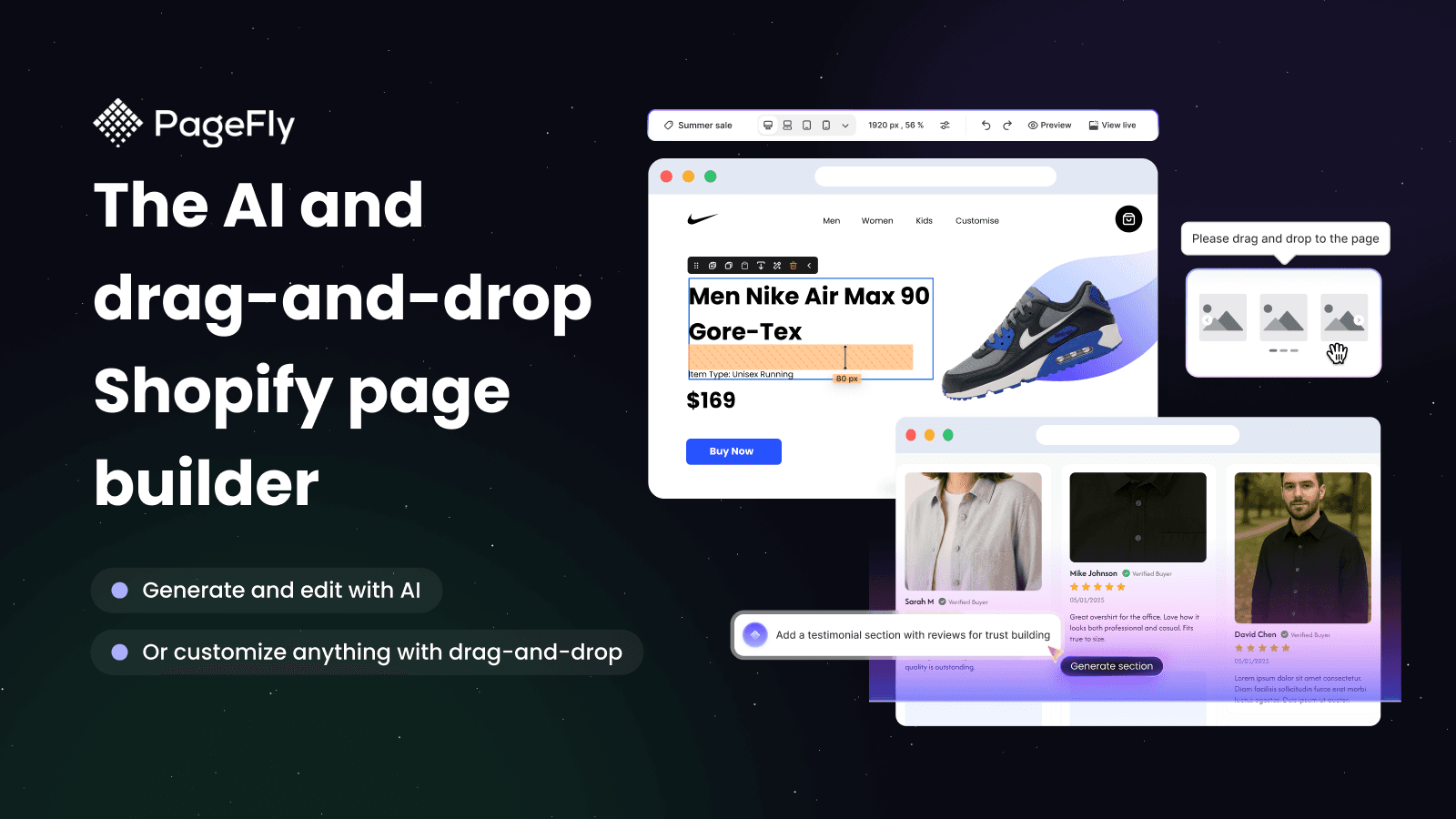 PageFly ✦ AI Page Builder screenshot 2