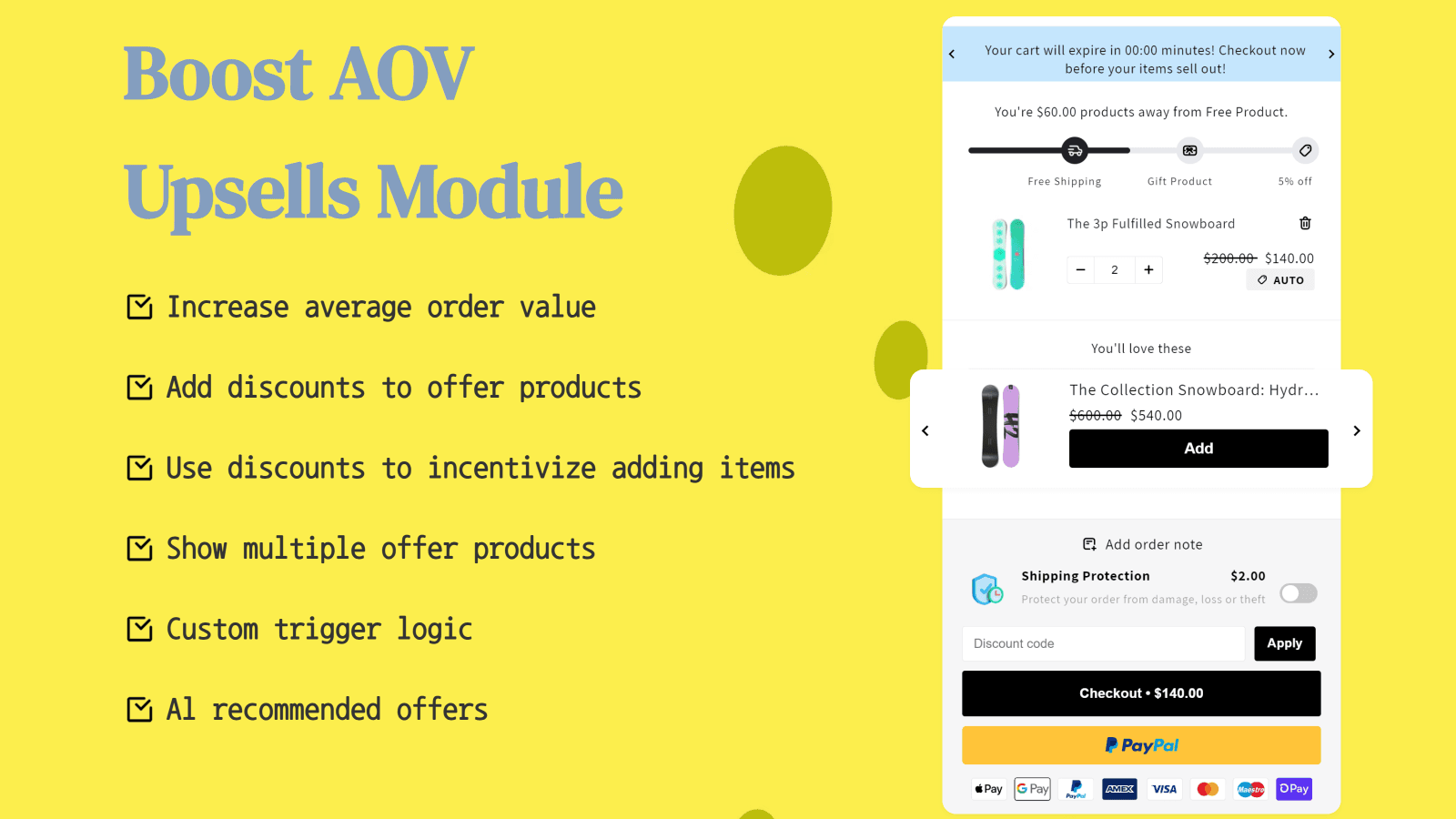 Ymq Cart Drawer & Cart Upsell screenshot 2