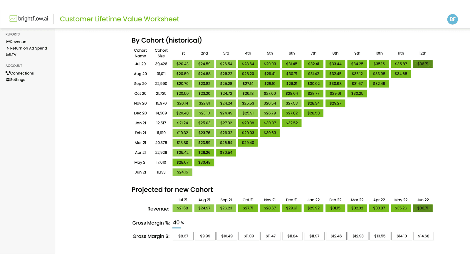 Brightflow AI Cash Forecasting screenshot 2