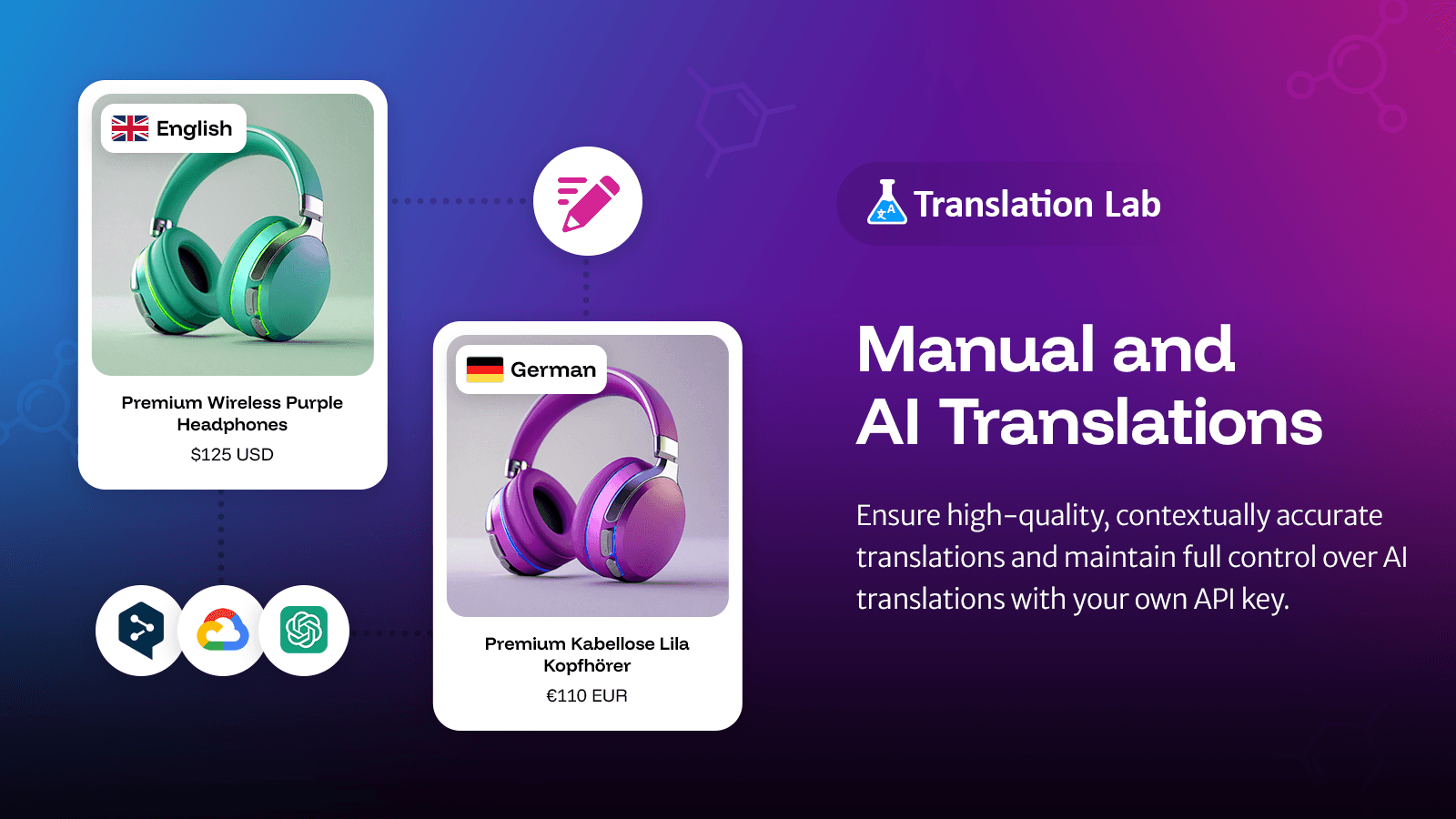 T Lab ‑ AI Language Translate screenshot 1
