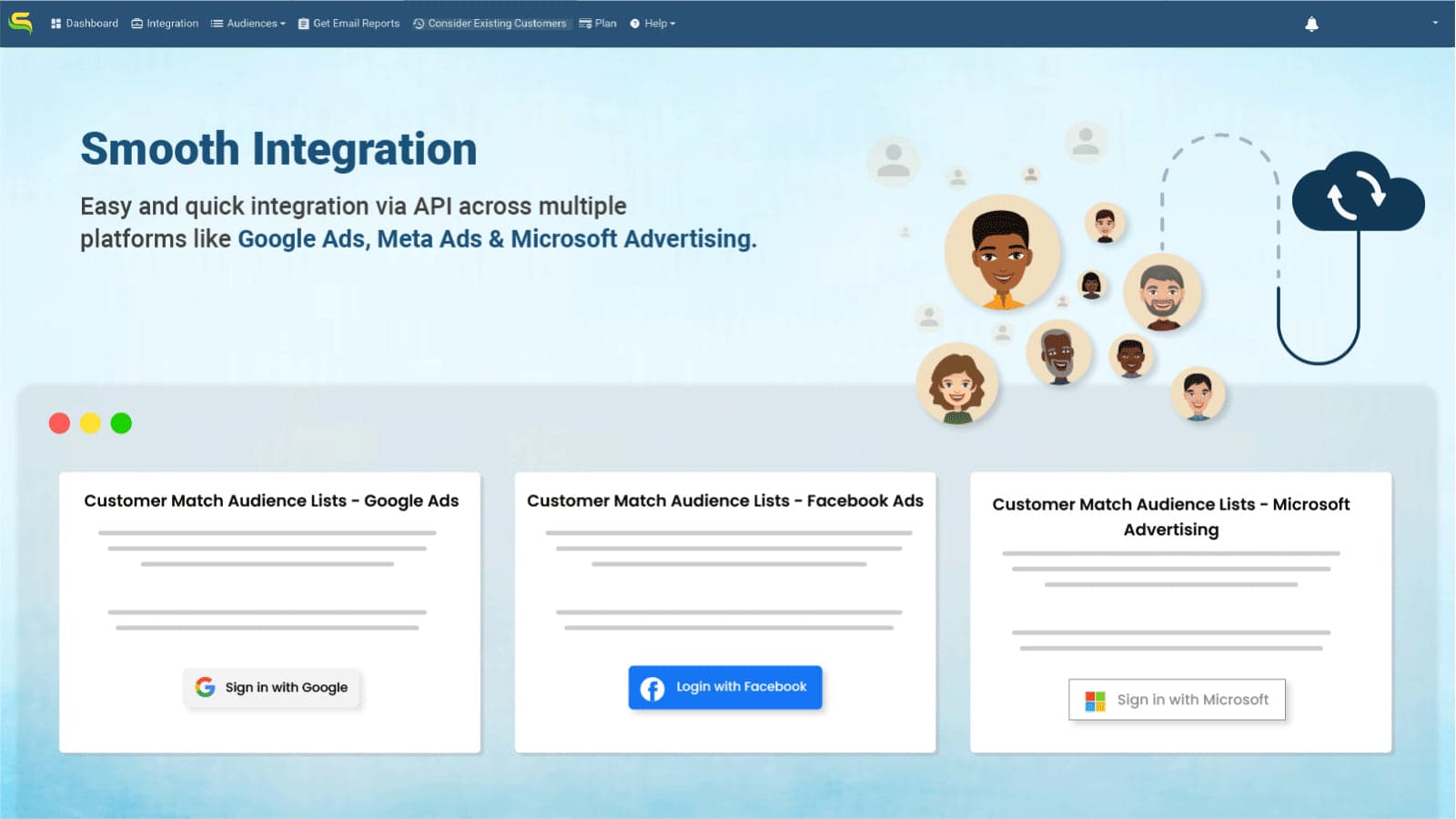 Simprosys Customer Match Lists screenshot 1