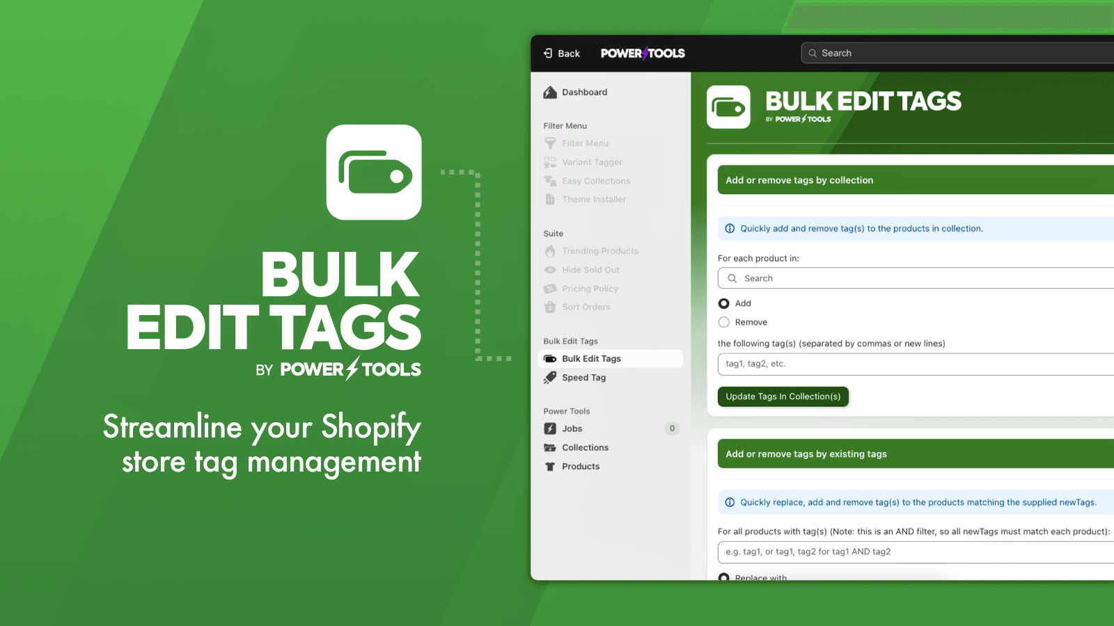 Power Tools Bulk Edit Tags screenshot 1