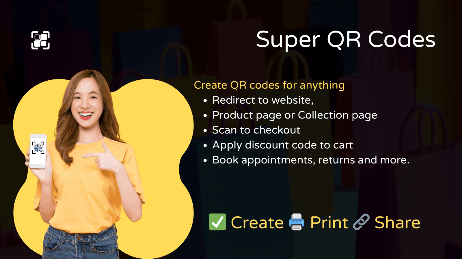 Super QR Code Generator screenshot 1