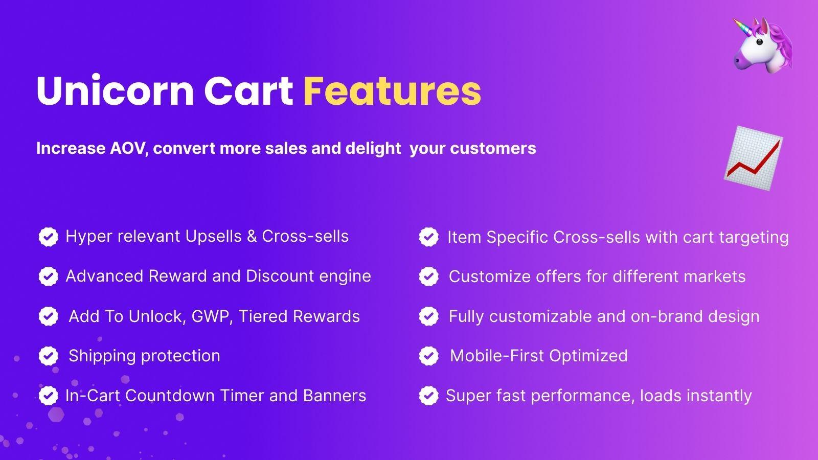 Unicorn ‑ Upsell Cart Drawer screenshot 1