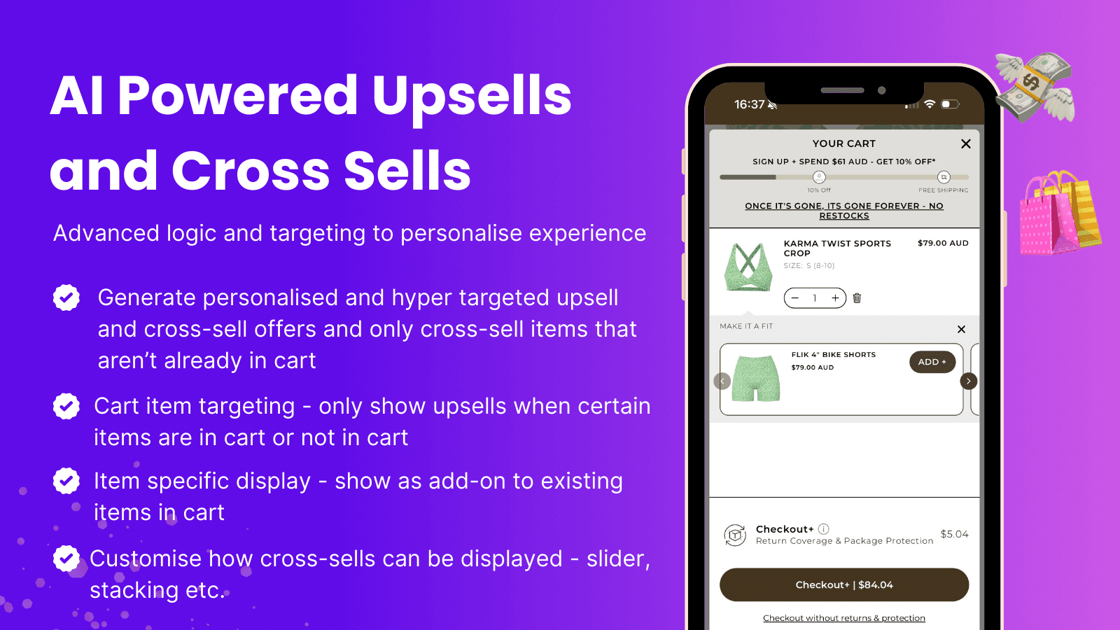 Unicorn ‑ Upsell Cart Drawer screenshot 2