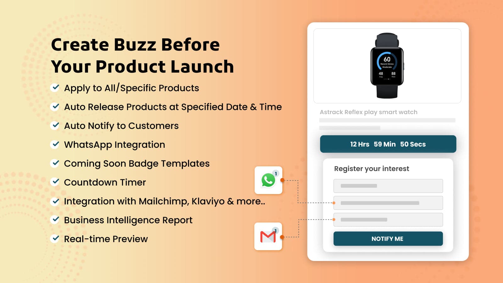 SB Coming Soon ‑ Back In Stock screenshot 1