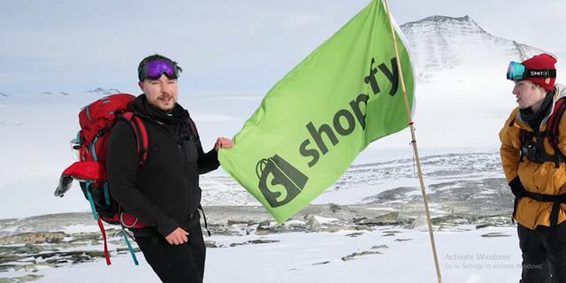MrBeast Scales &#8216;Mount Shopify&#8217; in Antarctica