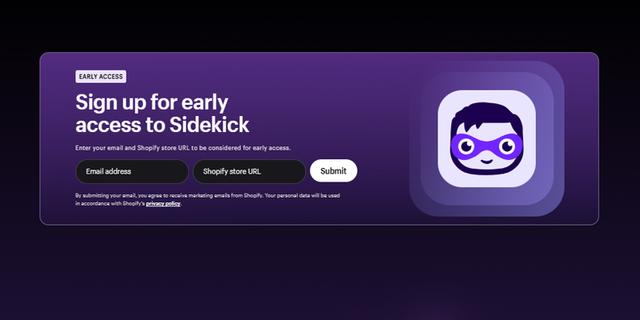 Shopify Sidekick: Conversational AI Assistant For E-commerce Industry